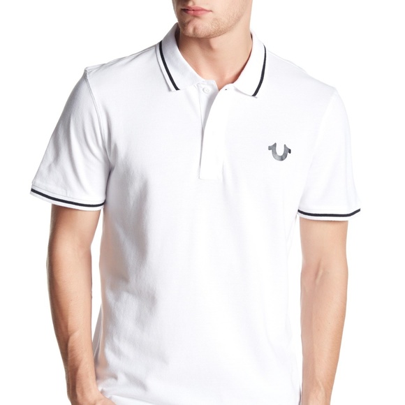 *NWT* TRUE RELIGION Polo - White - Picture 8 of 8